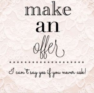 Make an offer sale!!!! Going on now!!! Make an offer on a bundle to Qualify!